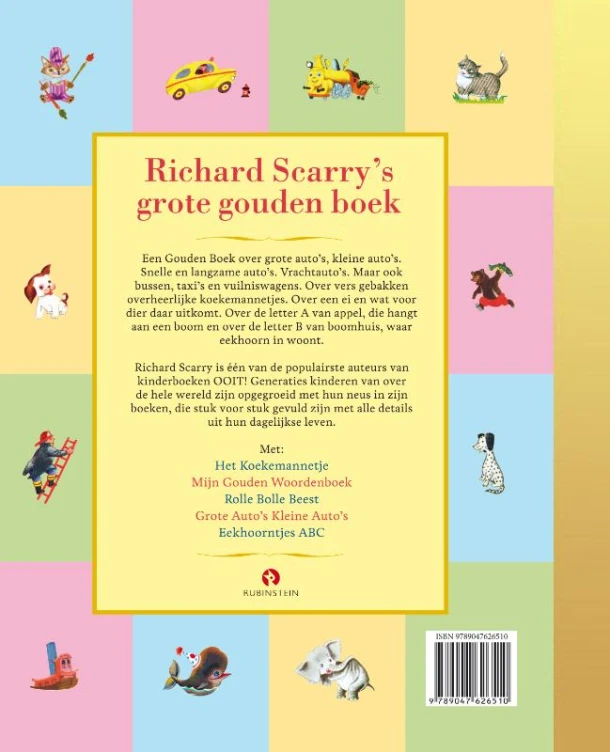 Richard Scarry¿s grote gouden boek – Richard Scarry – boek cover
